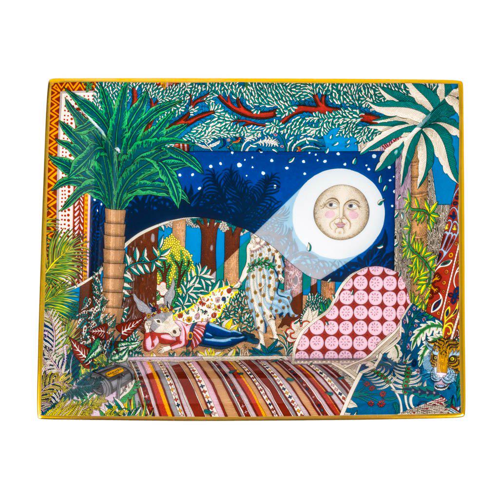 Hermes Limoges Porcelain Change Tray, Acte III, Scene (1 of 10)