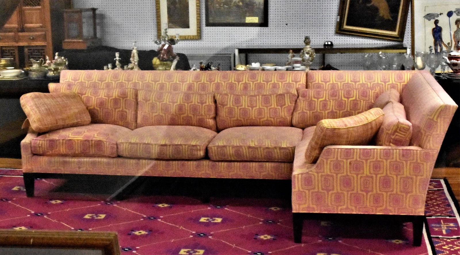 Lewis Mittman Post Mid Century Sectional Sofa (1 of 4)