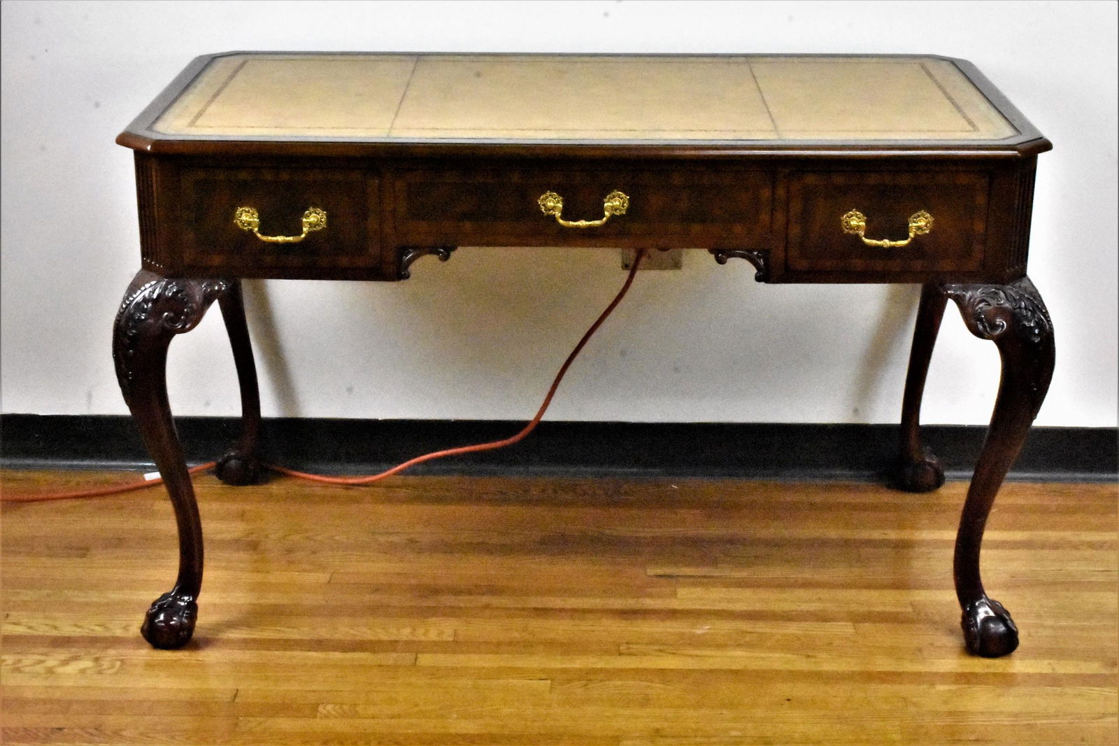 Maitland Smith Chippendale Desk Writing Table (1 of 12)