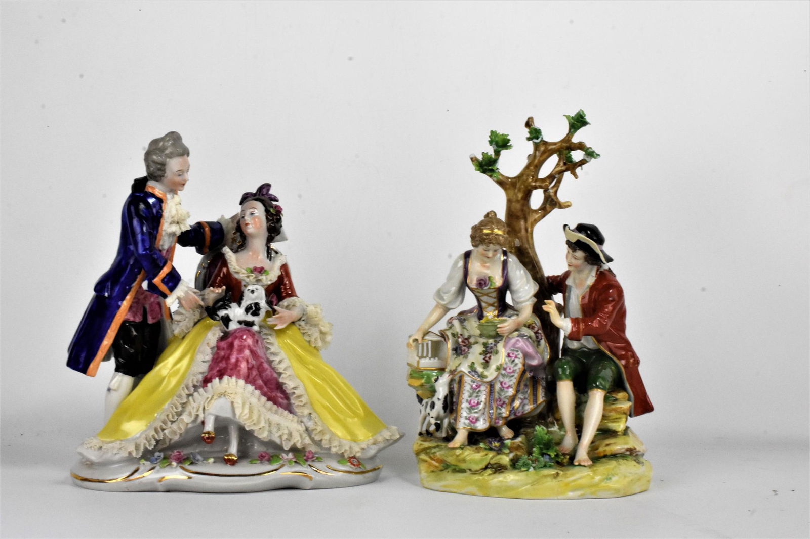 Sitzendorf German Porcelain Figural Grouping (1 of 18)