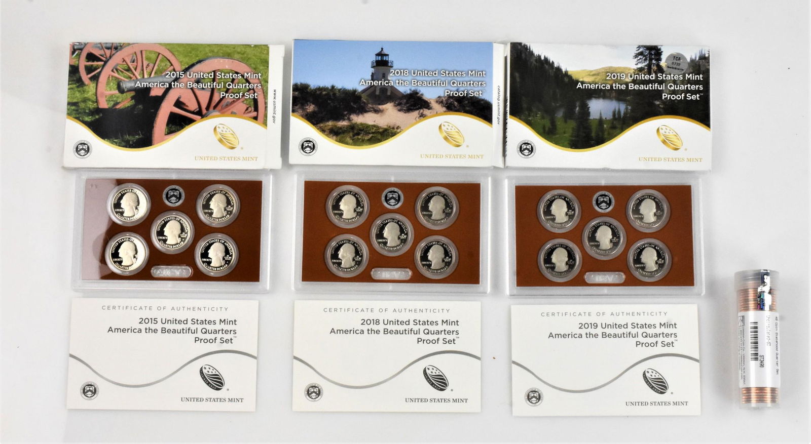 U.S. Mint Quaters Proof sets (1 of 5)