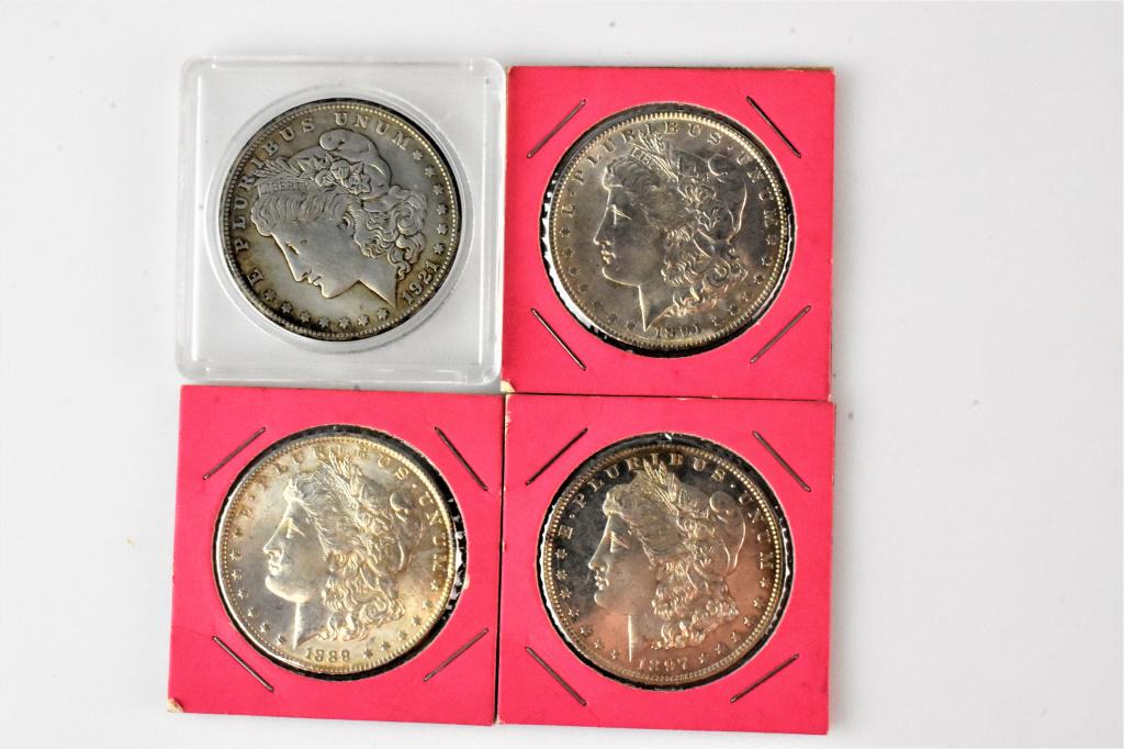 United States Morgan Silver Dollars (1 of 9)
