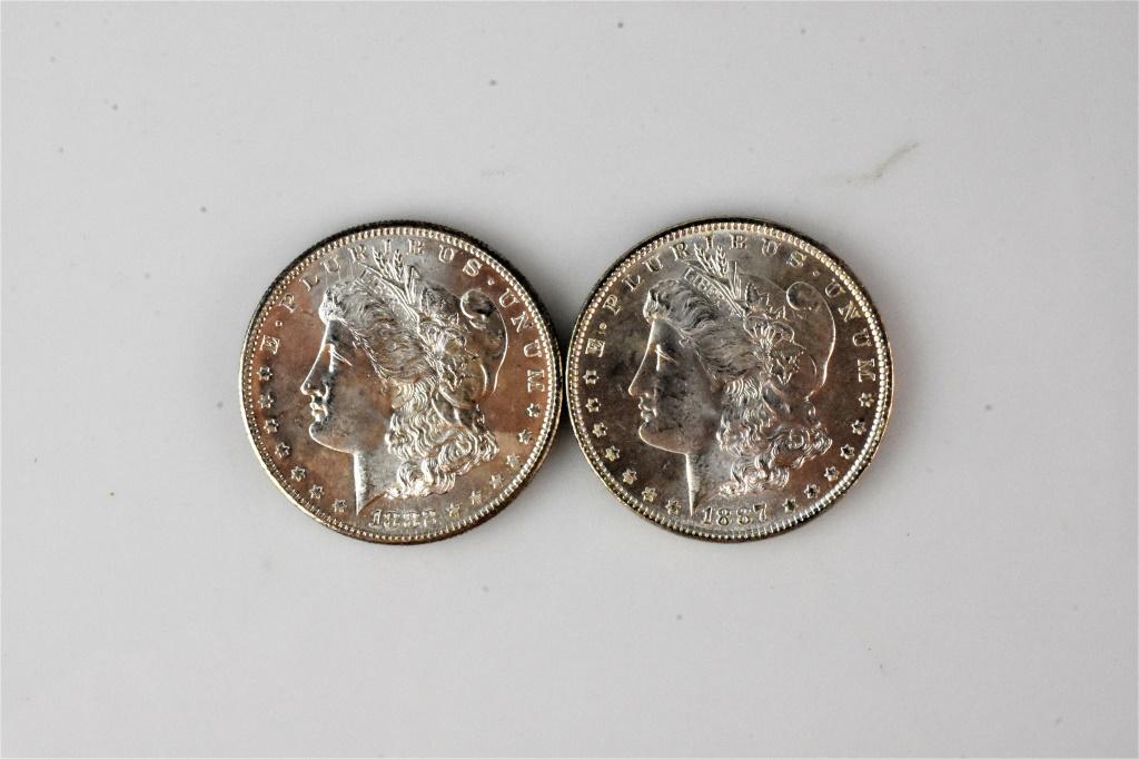 United States Morgan Silver Dollars (1 of 5)