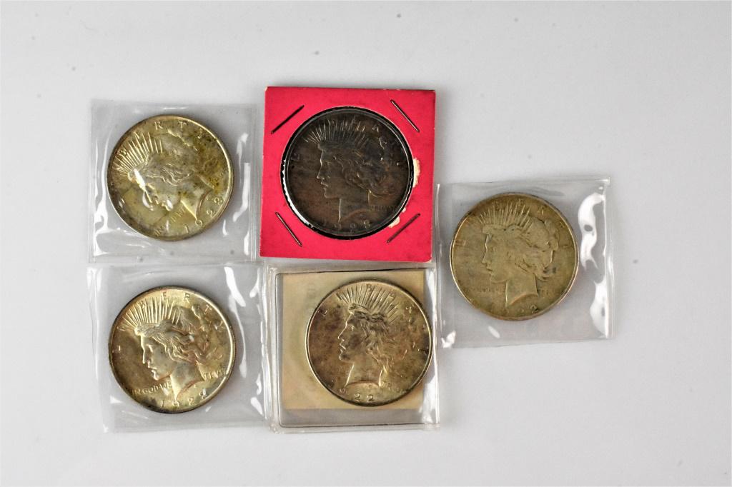 United States Silver Peace Dollars (1 of 1)