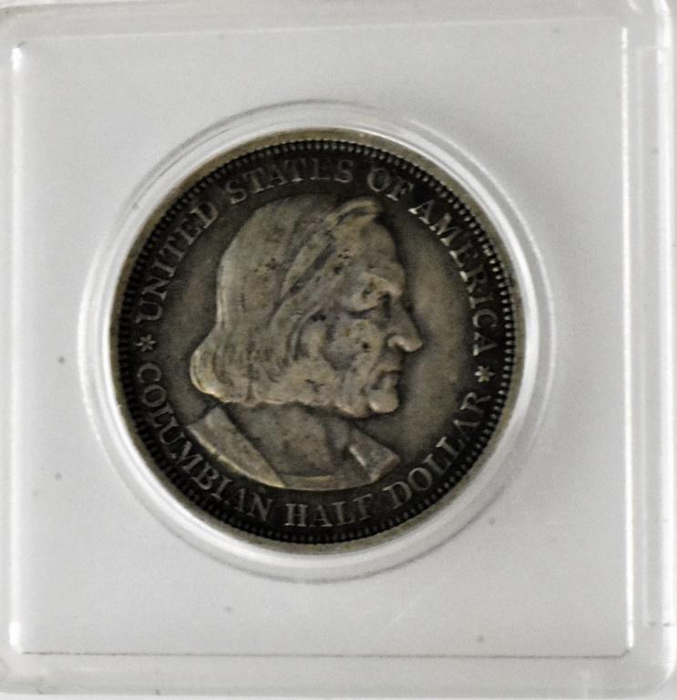 1893 Columbian Exposition Silver Half Dollar (1 of 2)