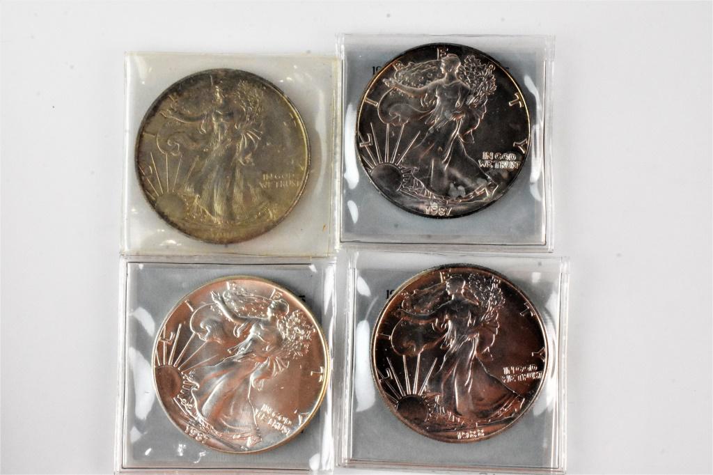 United States Silver Eagles (1 of 1)