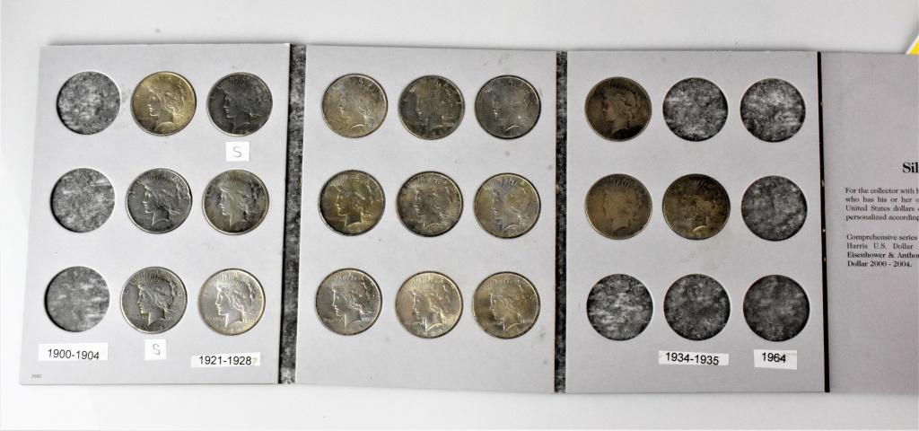 Silver Peace Dollar Book (1 of 3)