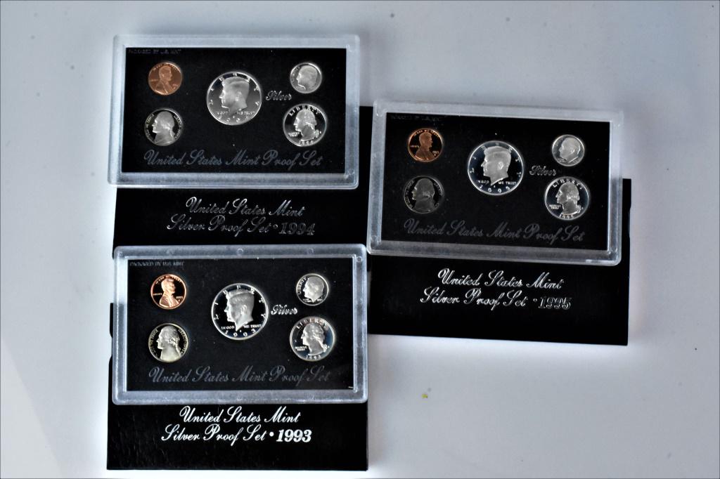 United States Silver Mint Proof Set Grouping (1 of 1)