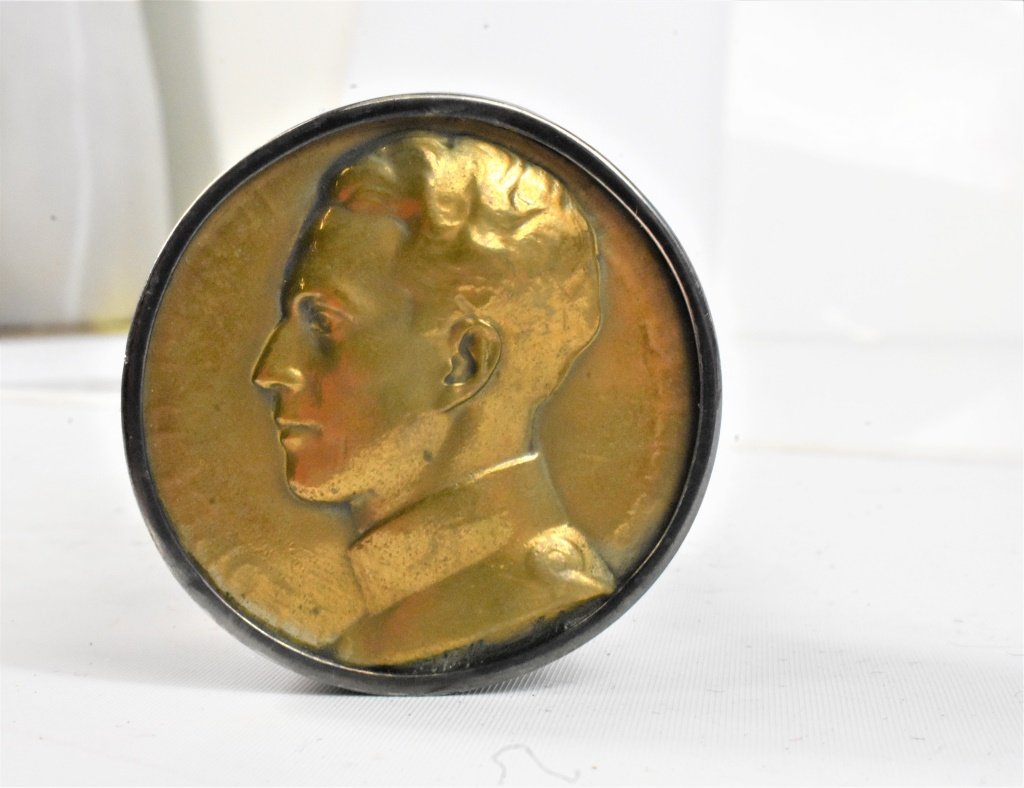 Birmingham King Leopold III Silver Walking Stick (1 of 5)