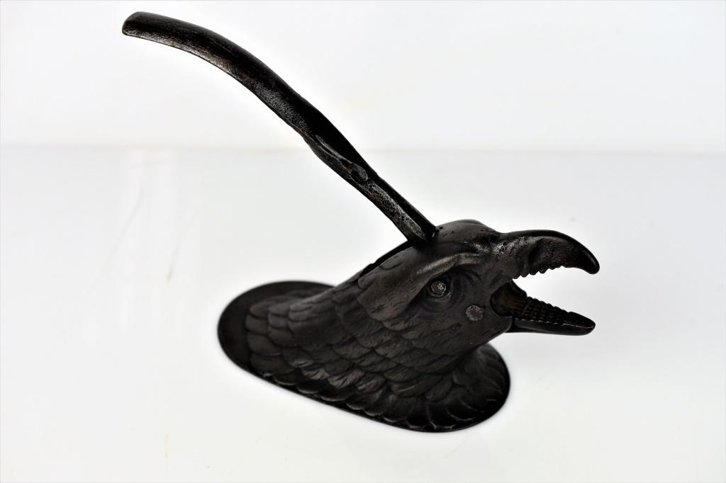 Early Cast Iron Eagles Head Nutcracker (1 of 3)