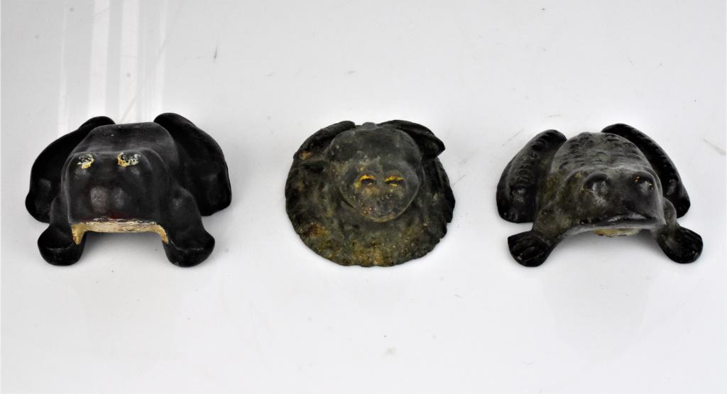 Cast Iron Frog Door Stop Grouping (1 of 7)