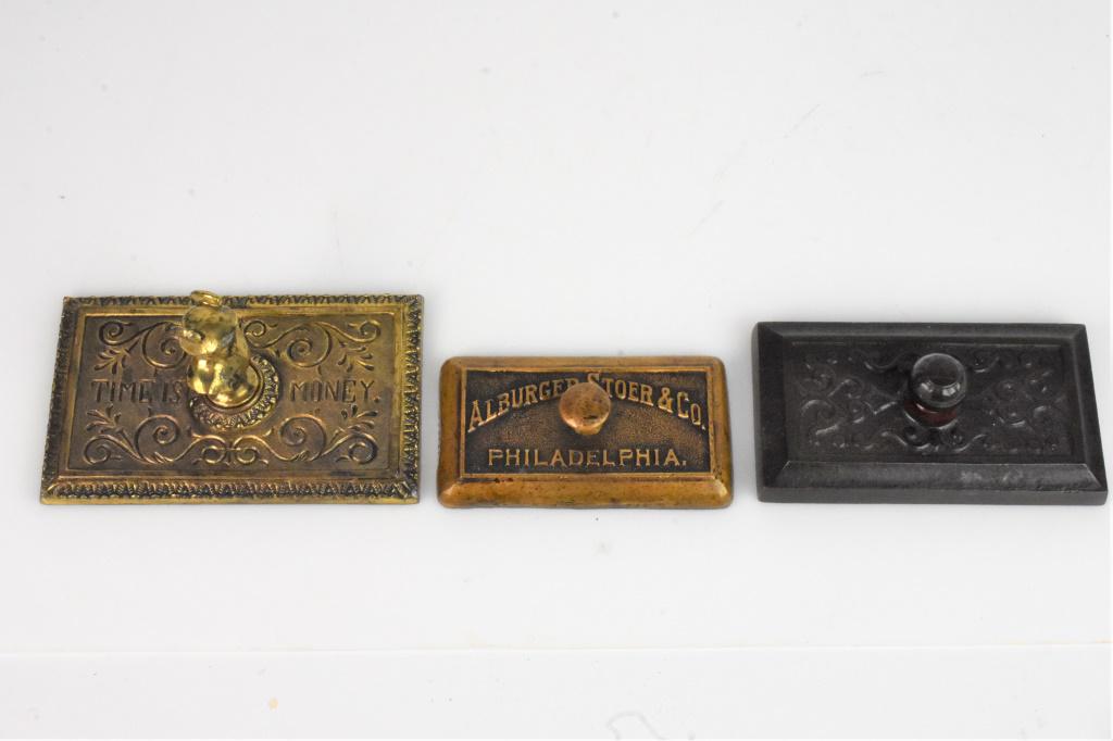 Antique Desk Blotter Grouping (1 of 6)