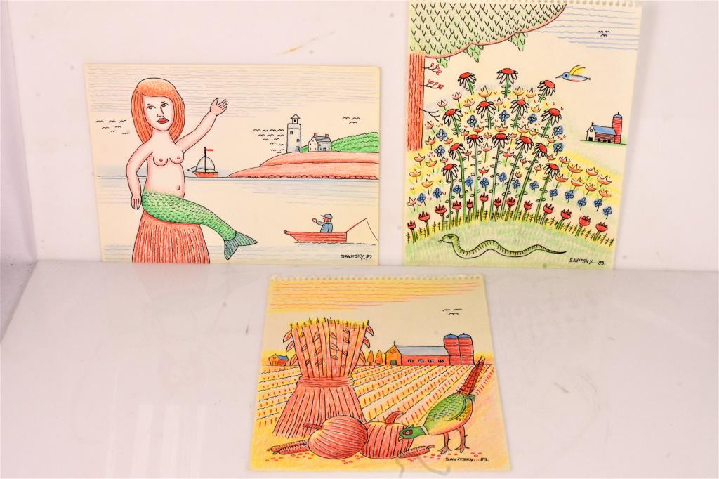 Jack Savitsky Farm Life & Mermaid Grouping (1 of 4)