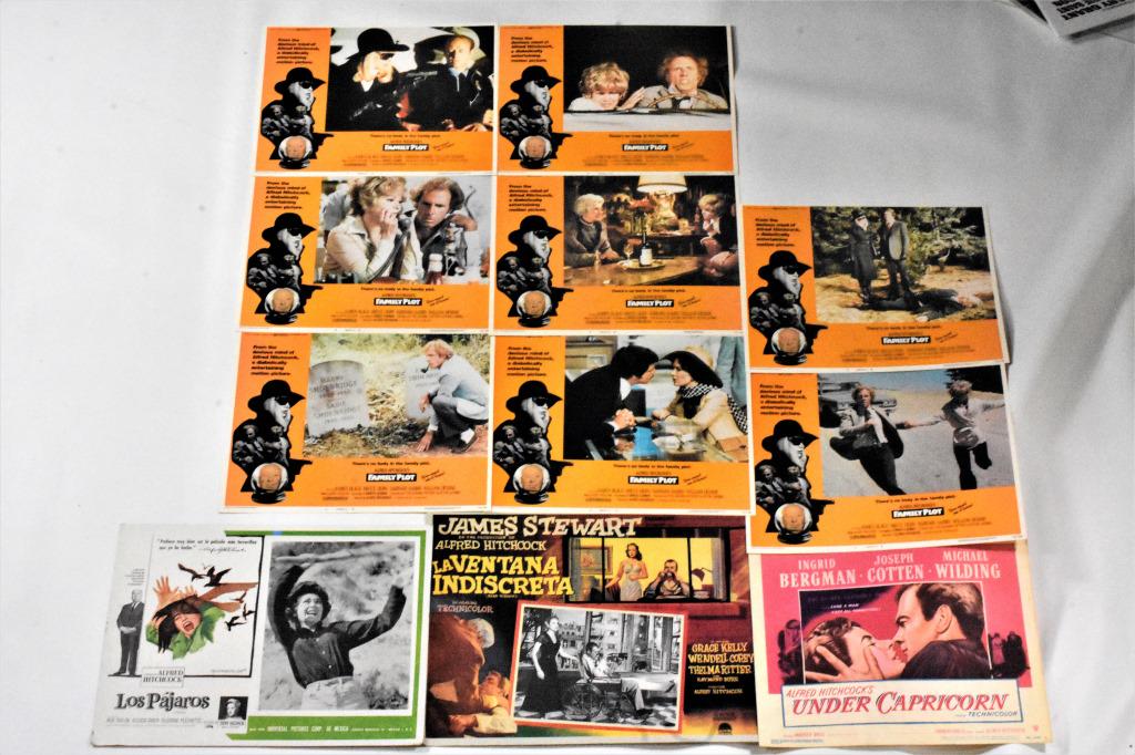 Alfred Hitchcock Movie Poster & Ephemera Grouping (1 of 10)