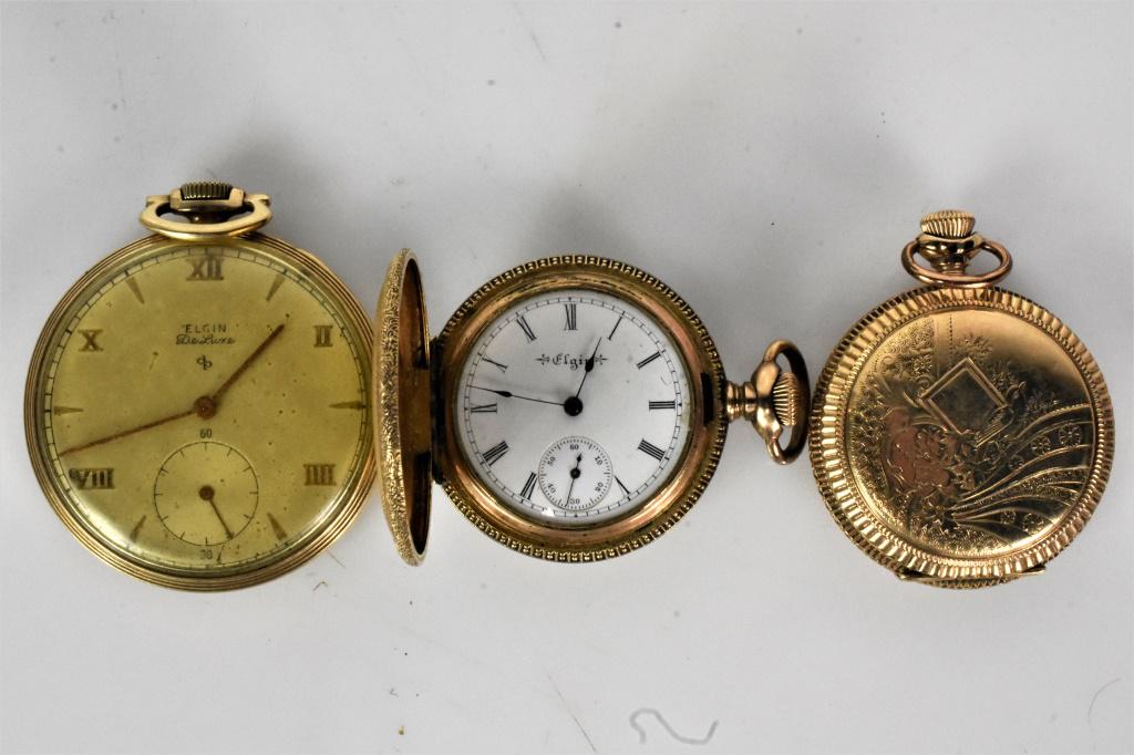 Elgin Pocket Watch Grouping (1 of 4)