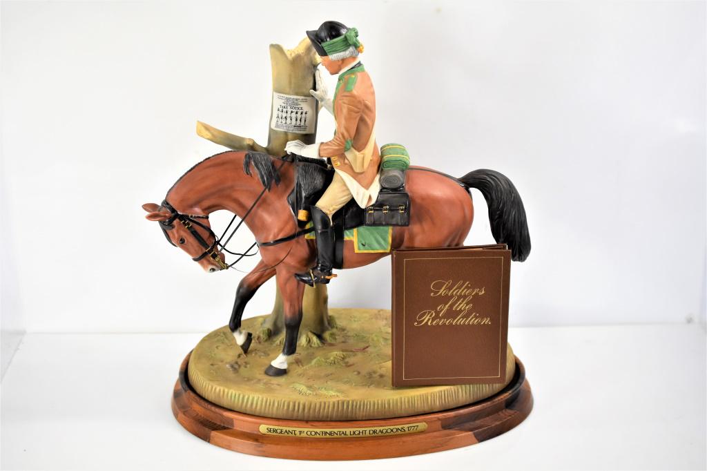 Large Royal Doulton Sergeant Light Dragoons 1777 (1 of 16)