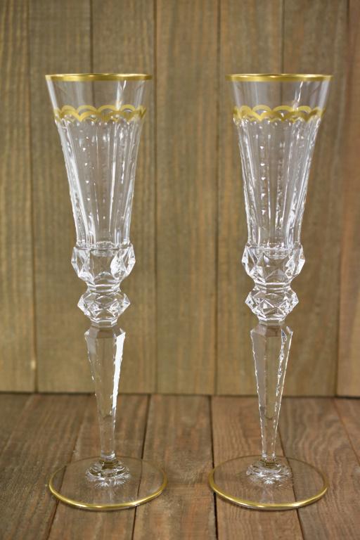 Saint-Louis Crystal Excellence Champagne Flutes (1 of 4)
