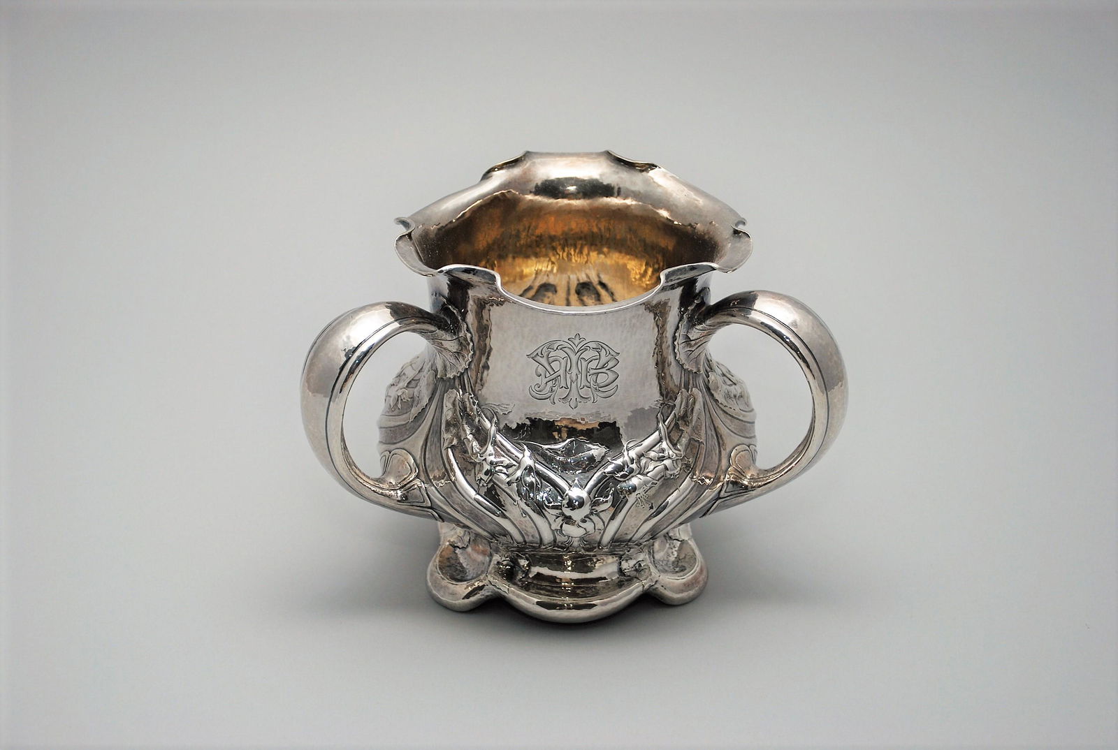 Gorham Martele .9584 Silver Loving Cup Gilt (1 of 10)