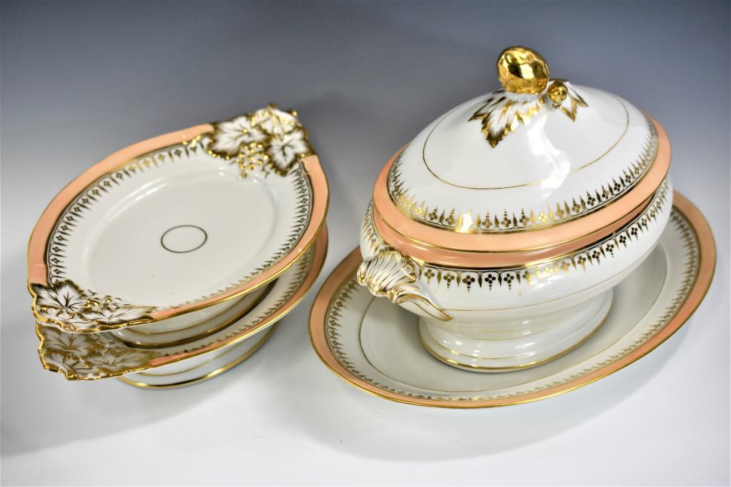 Continental Parcel Gilt Soup Tureen Grouping (1 of 2)