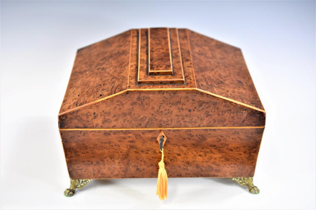 English George III Caddy or Work Box (1 of 6)