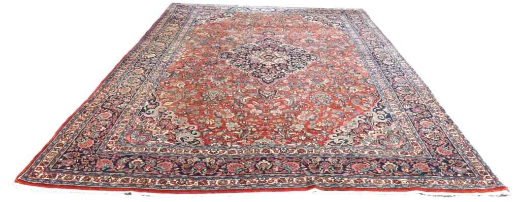 Large Persian Sarouk Oriental Rug (1 of 8)