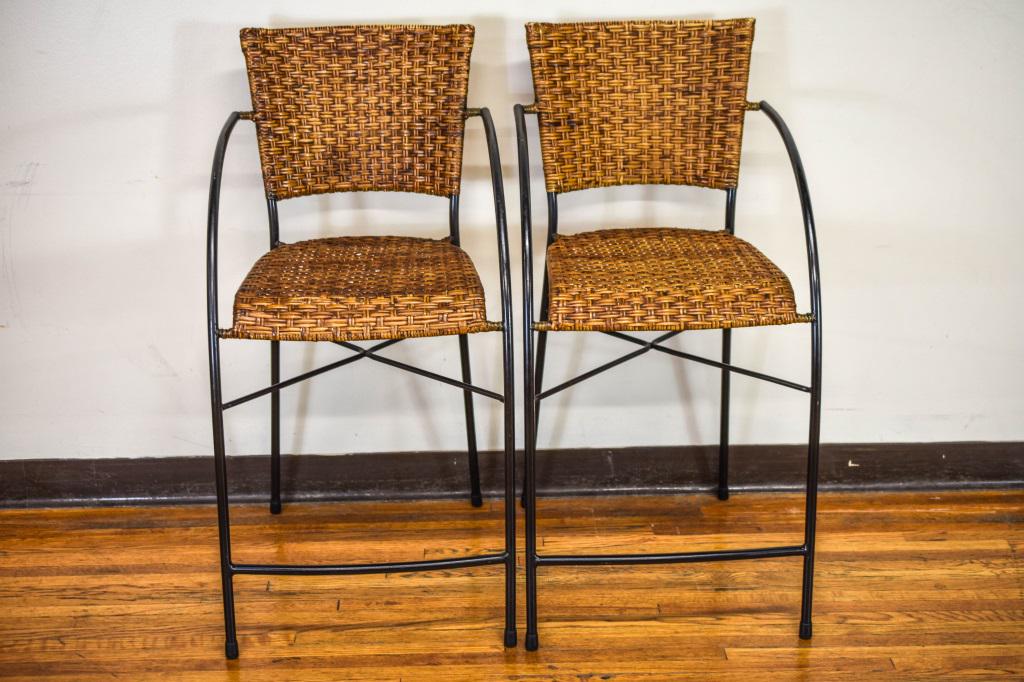 Mid-Century Modern Arthur Umanoff Style Barstools (1 of 3)