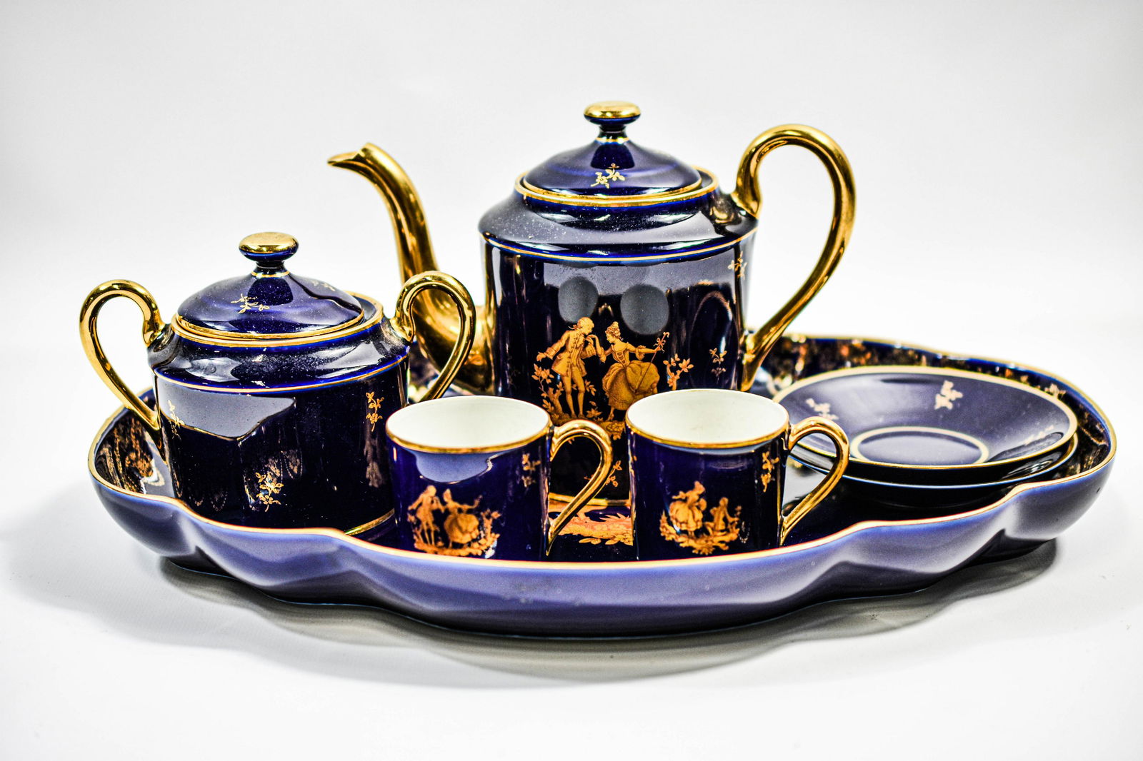 French Limoges Demitasse Grouping (1 of 4)
