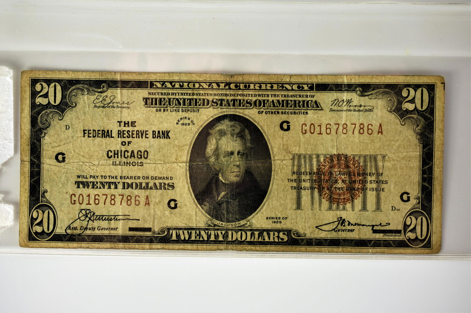 1929 $20 Bill (1 of 3)