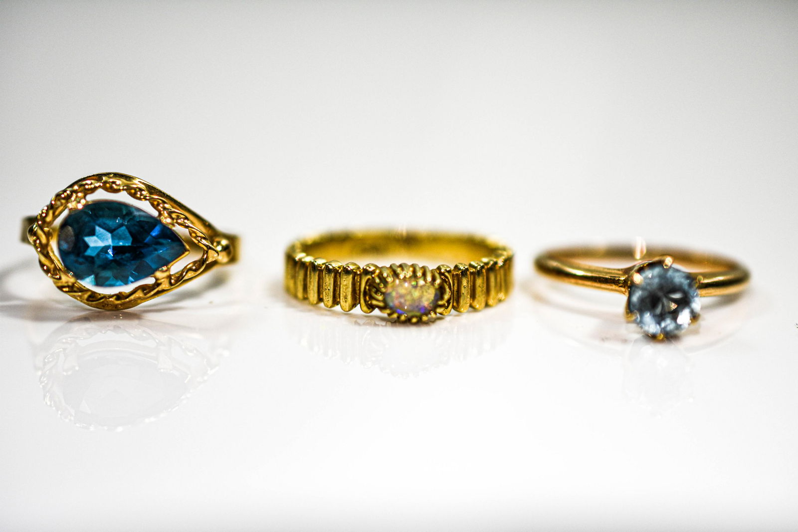 14K Yellow Gold Ring Grouping (1 of 5)