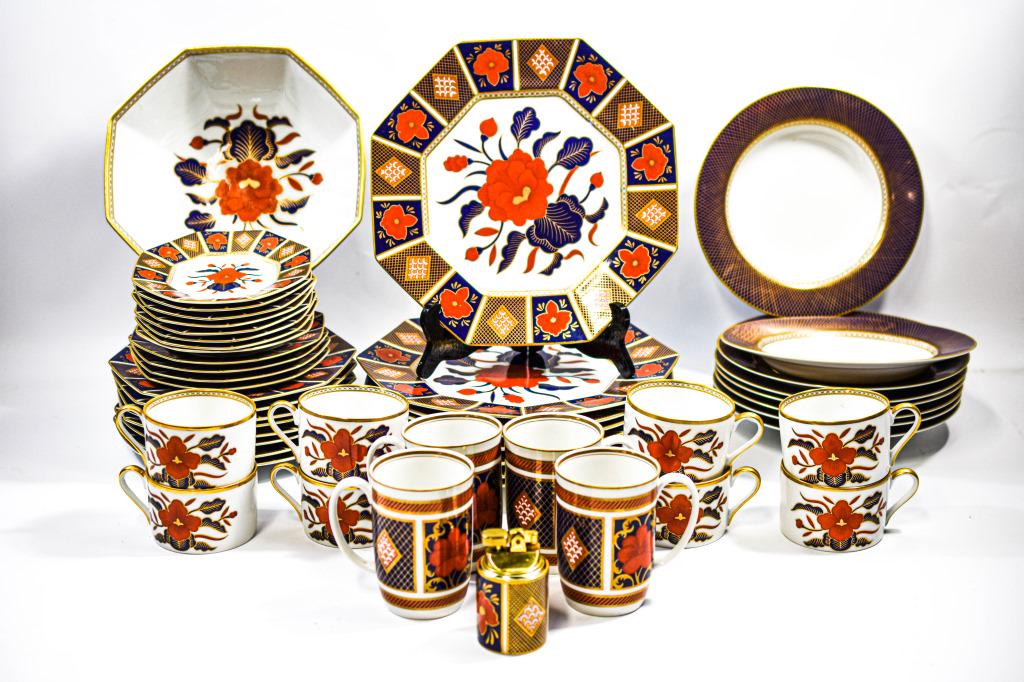 Fitz & Floyd "Empress" Service for 4 Plus Extras (1 of 7)