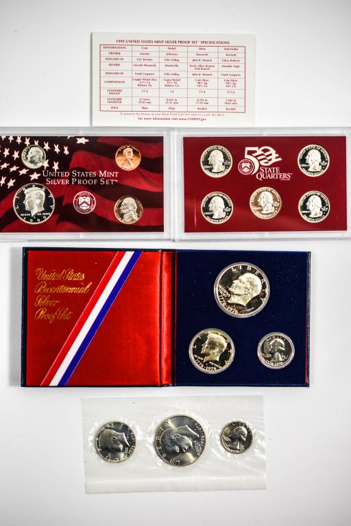 Silver Coin Set Grouping (1 of 3)