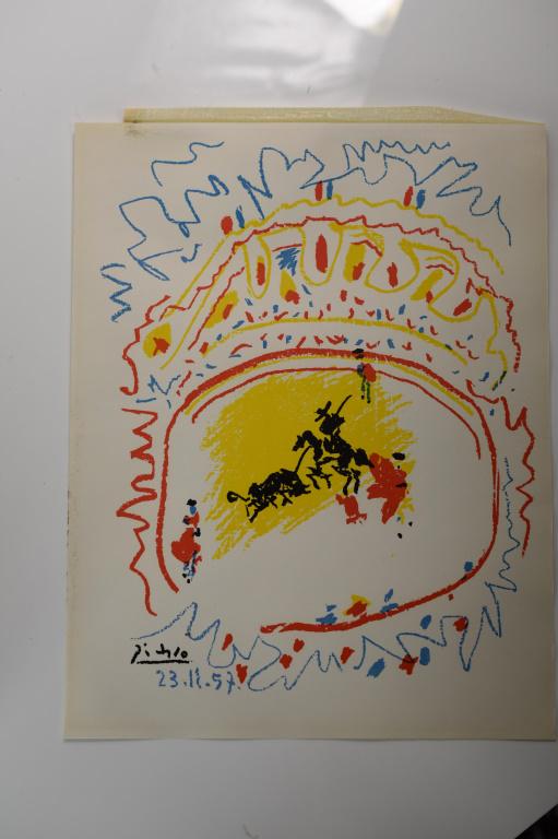 Pablo Picasso "Le Petitte Corrida" (1881-1973) (1 of 3)