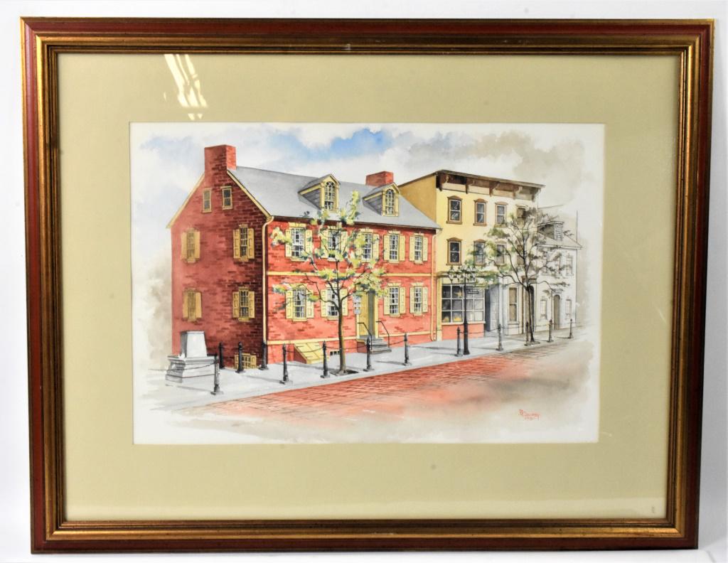 B. Coupet Watercolor Landscape (1 of 2)