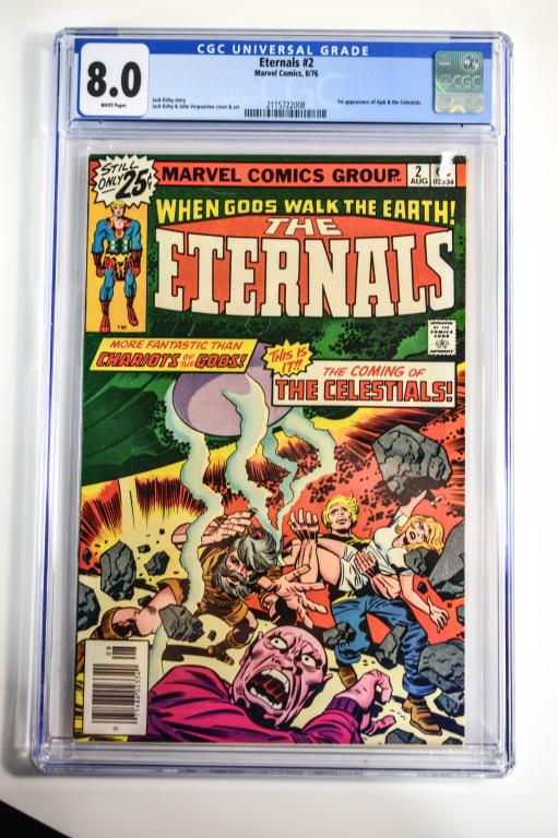 Eternals #2 CGC 8.0 (1 of 4)