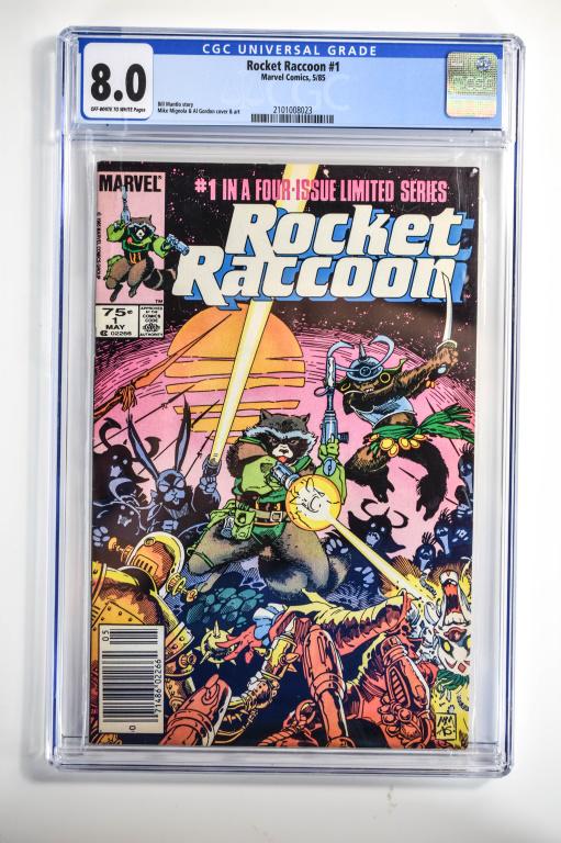 Rocket Raccoon #1 CGC 8.0 (1 of 3)