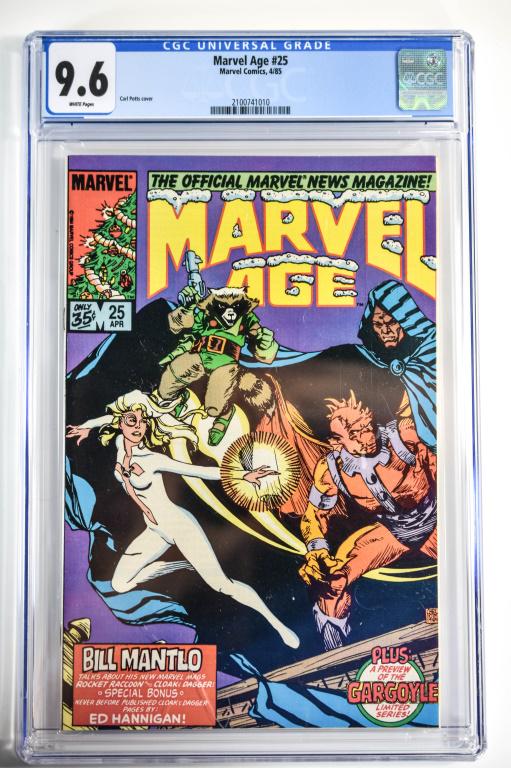 Marvel Age #25 CGC 9.6 (1 of 4)
