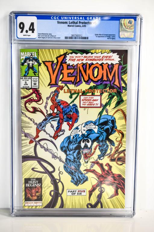 Venom: Lethal Protector #5 CGC 9.4 (1 of 3)