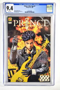 Prince: Alter Ego #1 CGC 9.4: Prince: Alter Ego #1 CGC 9.4 Piranha Press 1991 Dwayne McDuffie story Denys Cowan & Kent Williams art Brian Bolland cover