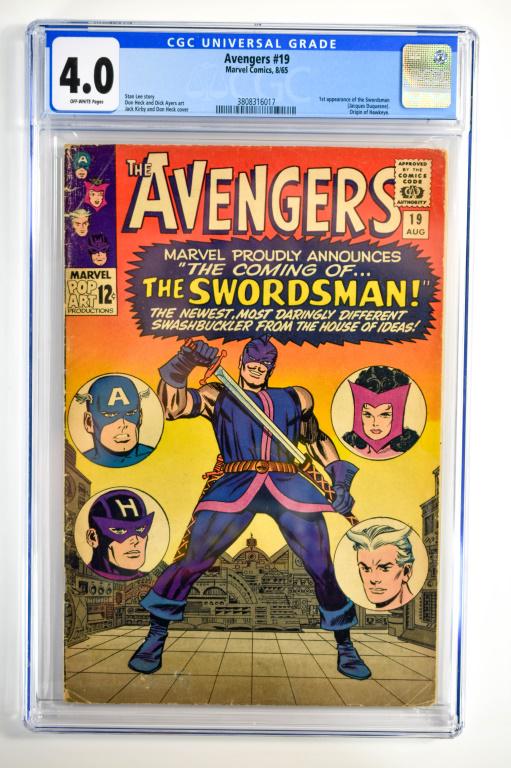 Avengers #19 CGC 4.0 (1 of 4)