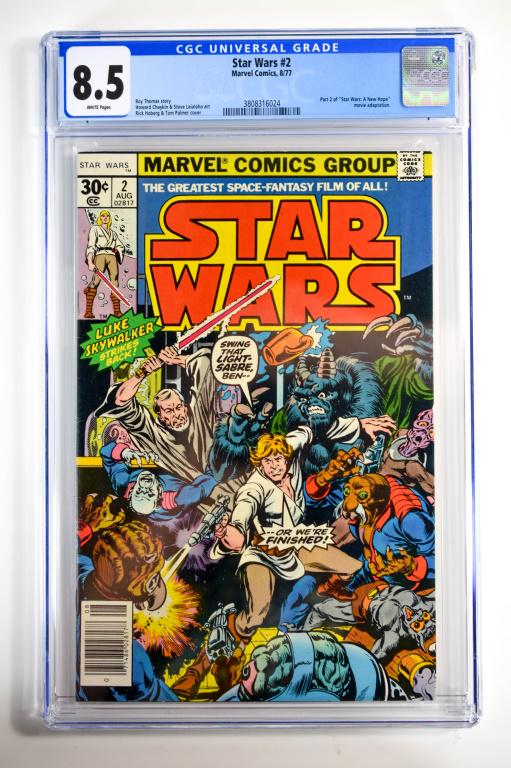 Star Wars #2 CGC 8.5 (1 of 4)