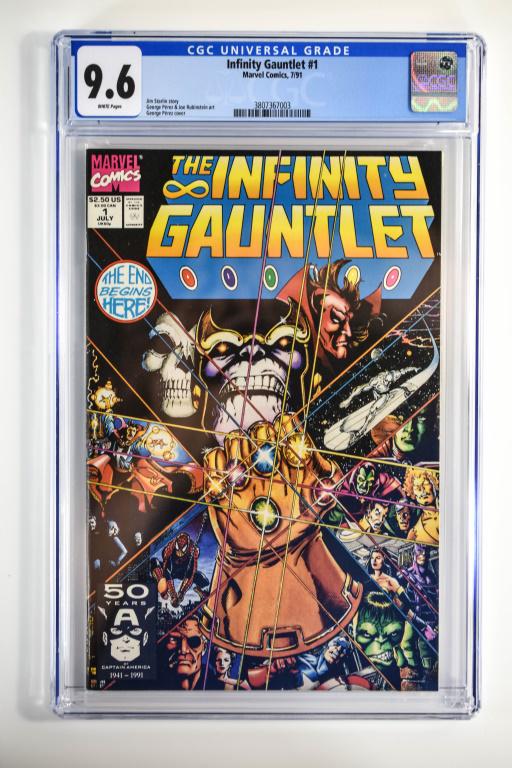 Infinity Gauntlet #1 CGC 9.6 (1 of 3)