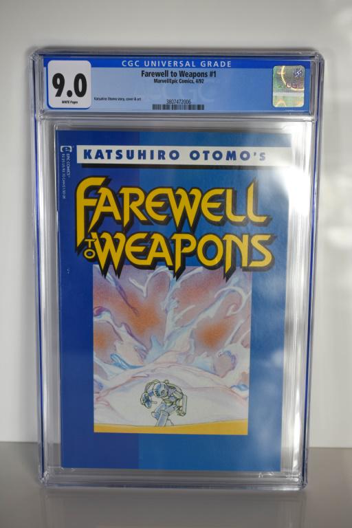 Farewell to Weapons #1 CGC 9.0 (1 of 3)
