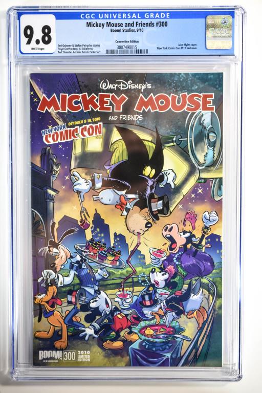 Mickey Mouse and Friends #300 CGC 9.8 (1 of 4)