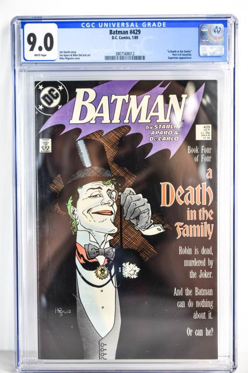 Batman #429 CGC 9.0 (1 of 4)