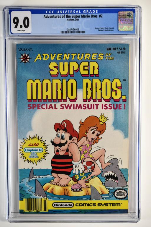 Adventures of the Super Mario Bros. #2 CGC 9.0 (1 of 4)