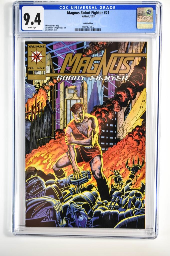 Magnus Robot Fighter #21 CGC 9.4 (1 of 4)
