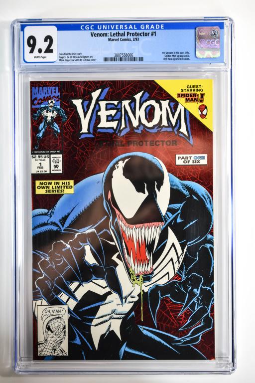 Venom: Lethal Protector #1 CGC 9.2 (1 of 4)
