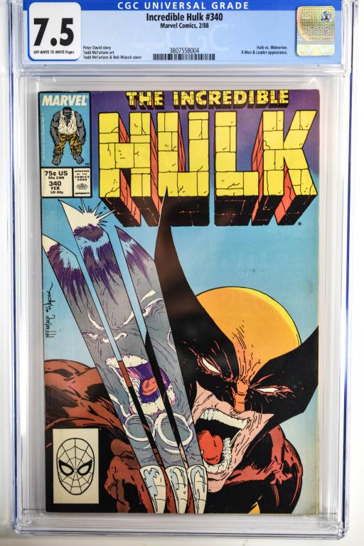 Incredible Hulk #340 CGC 7.5 (1 of 4)