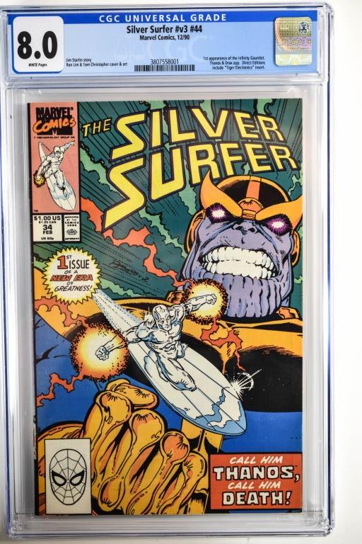Silver Surfer #v3 #44 CGC 8.0 (1 of 4)