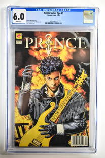 Prince: Alter Ego #1 CGC 6.0: Prince: Alter Ego #1 CGC 6.0 Piranha Press, 1991 Dwayne McDuffie story, Denys Cowan & Kent Williams art, Brian Bolland cover